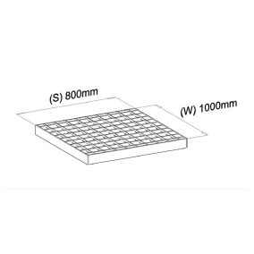 800x1000 SP-Járórács (SP, 30x2, 34/38, tűzihorganyzott)