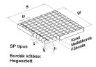 600x1000 SP-Járórács (SP, 30x2, 34/38, tűzihorganyzott)